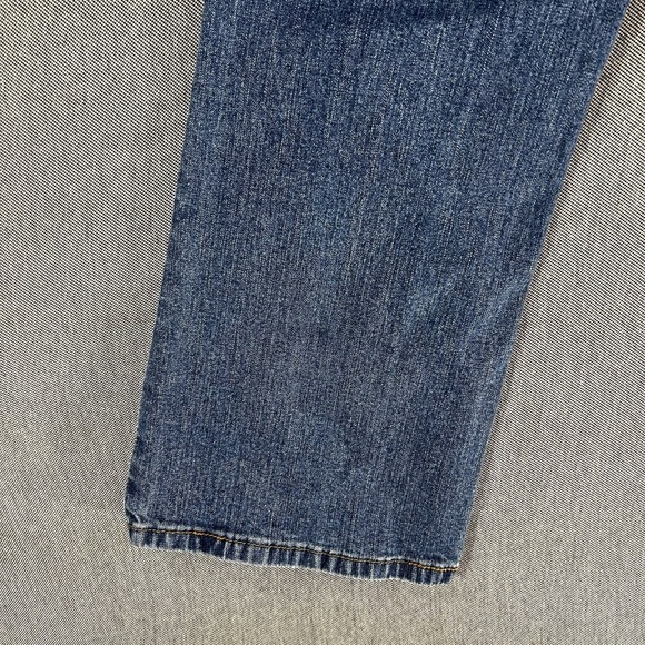 Levi's 550 Women Relaxed Boot Cut Blue Stretch Denim Jeans Size 10S Y2K Retro - Picture 13 of 16